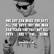 One guy can make you hate all the guys Tumblr