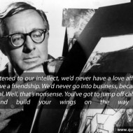 Ray Bradbury Quote - If we listened to our intellect, we'd never have a love affair