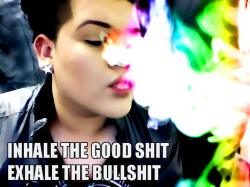 Swag quotes tumblr - Inhale the good stuff