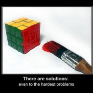 There are solutions even to the hardest problems