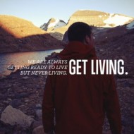 We are always ready to live but never living