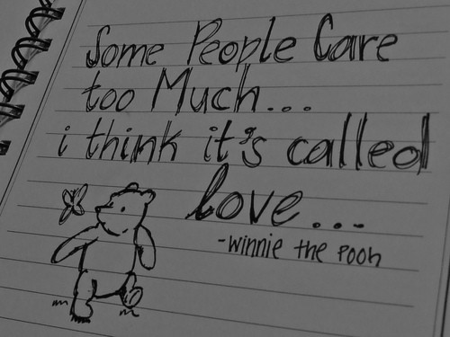 Winnie the Pooh - Some people care too much