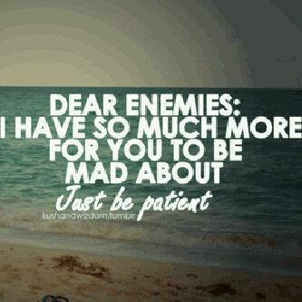 dear enemies
