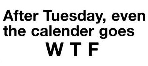 After tuesday