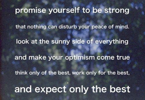 promise yourself