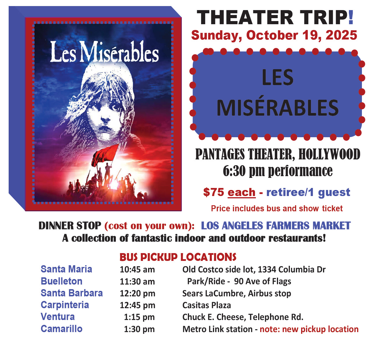 Event Info, 2025-10-19, Les Miserables, Pt1