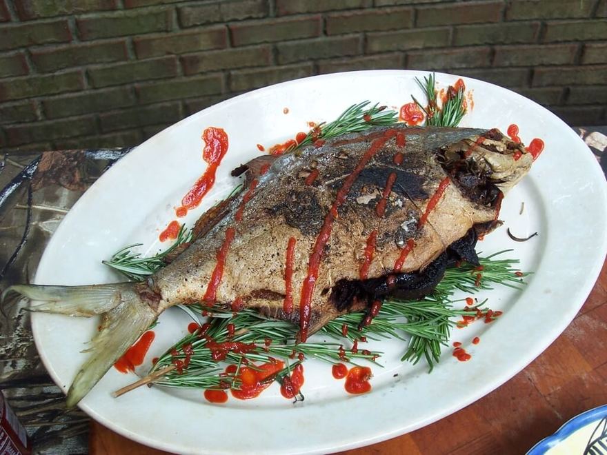Fried Whole Fish Fish Hunt Talk Radio