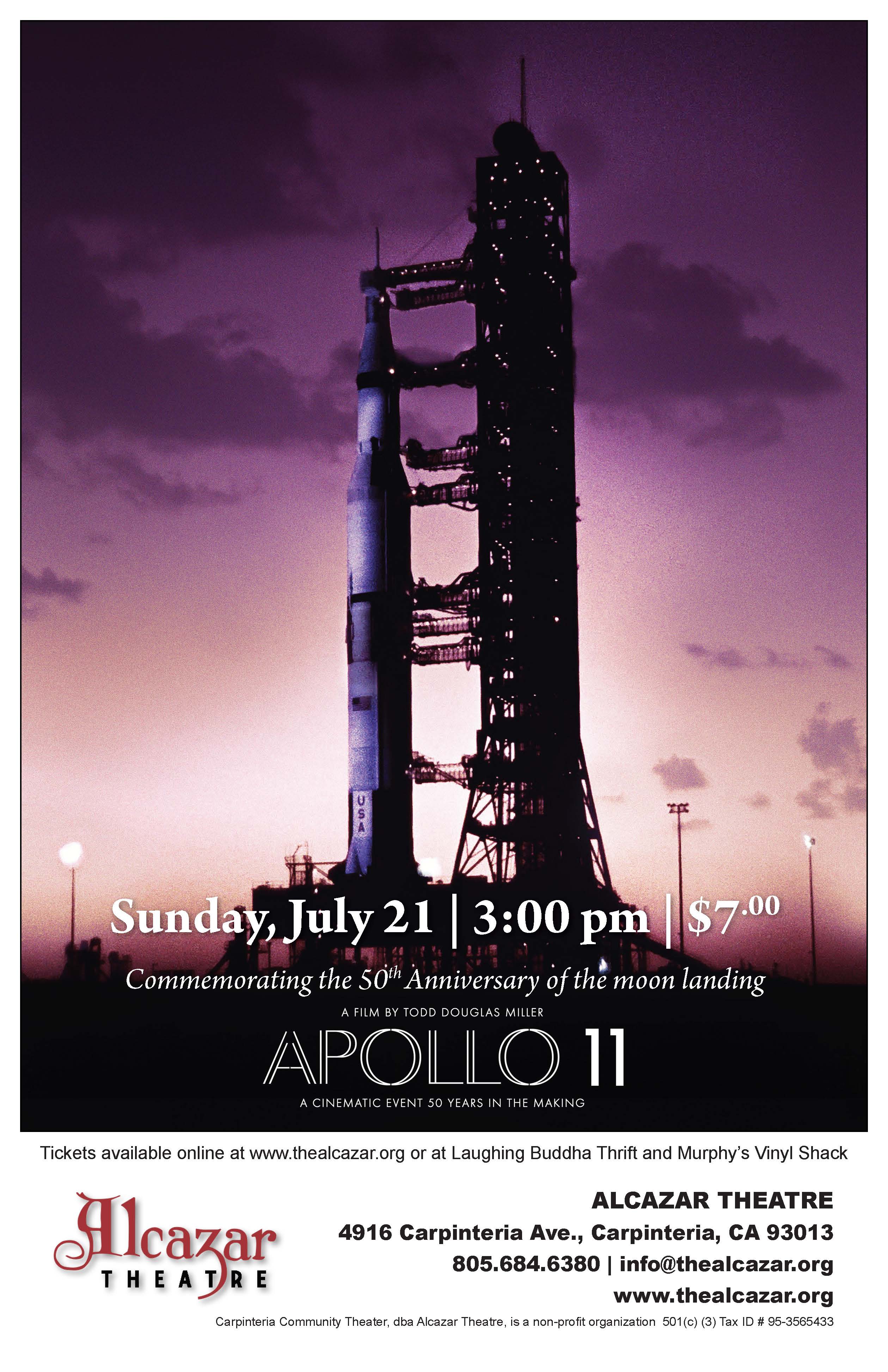 Apollo 11 - Alcazar Theatre Carpinteria