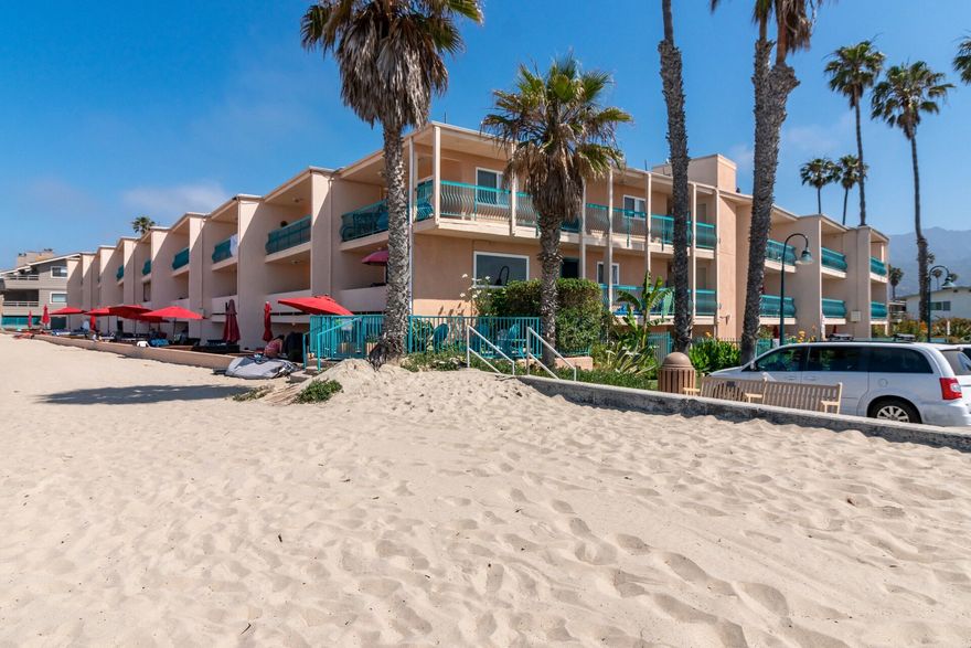 Santa Barbara California beachfront rentals Condo 312 Carpinteria
