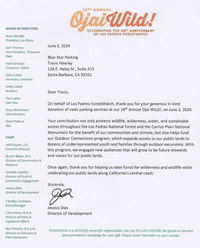 2024 Los Padres Forest Watch 2024 Los Padres Forest Watch