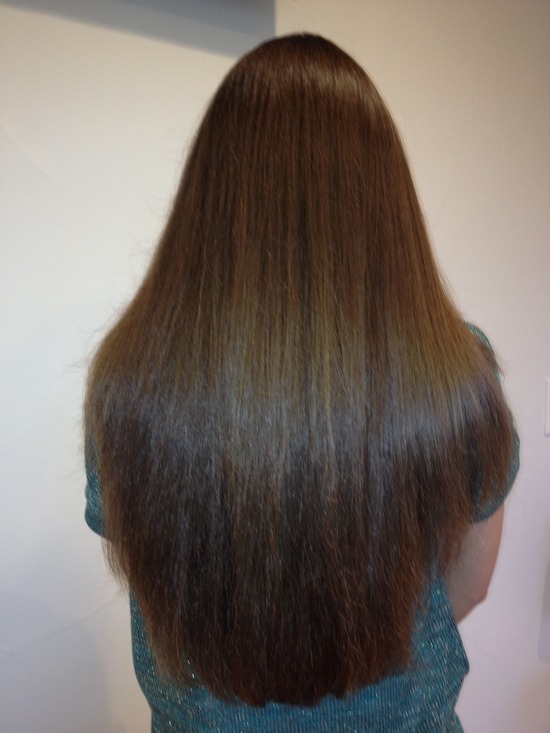 Brazilian Keratin Hair Treatment - After - Back