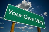 Finding your own way Finding your own way