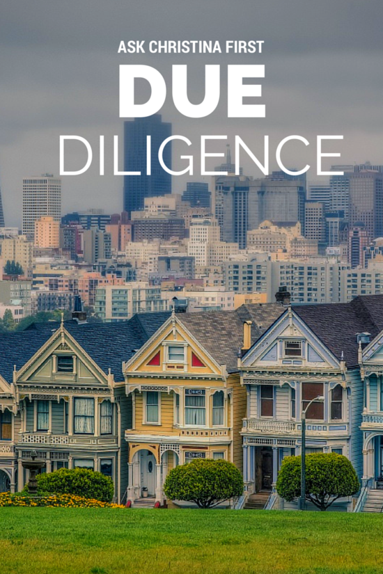 This Thursday: Due Diligence
