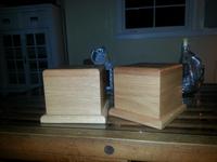Urns made by Chris LeLong of Manchester Township, NJ