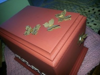 Butterfly urn for baby Gemma