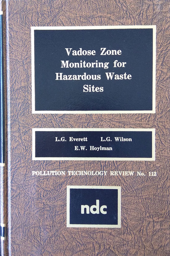 LGE 1984 Vadose Zone Monitoring Hazardous Waste Sites