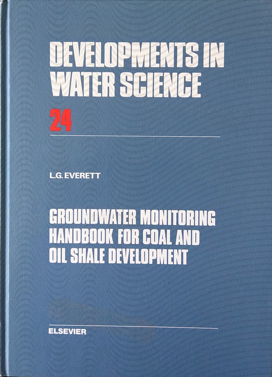 LGE 1985 GW Monitoring Handbook Coal Oil Shale Development