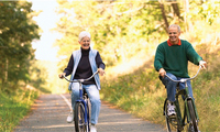 Seniors Biking