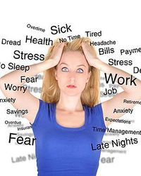 Woman Stressed Out