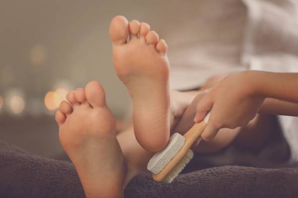 Foot Scrub Little Rainbow Foot Spa Santa Barbara, Goleta & Solvang