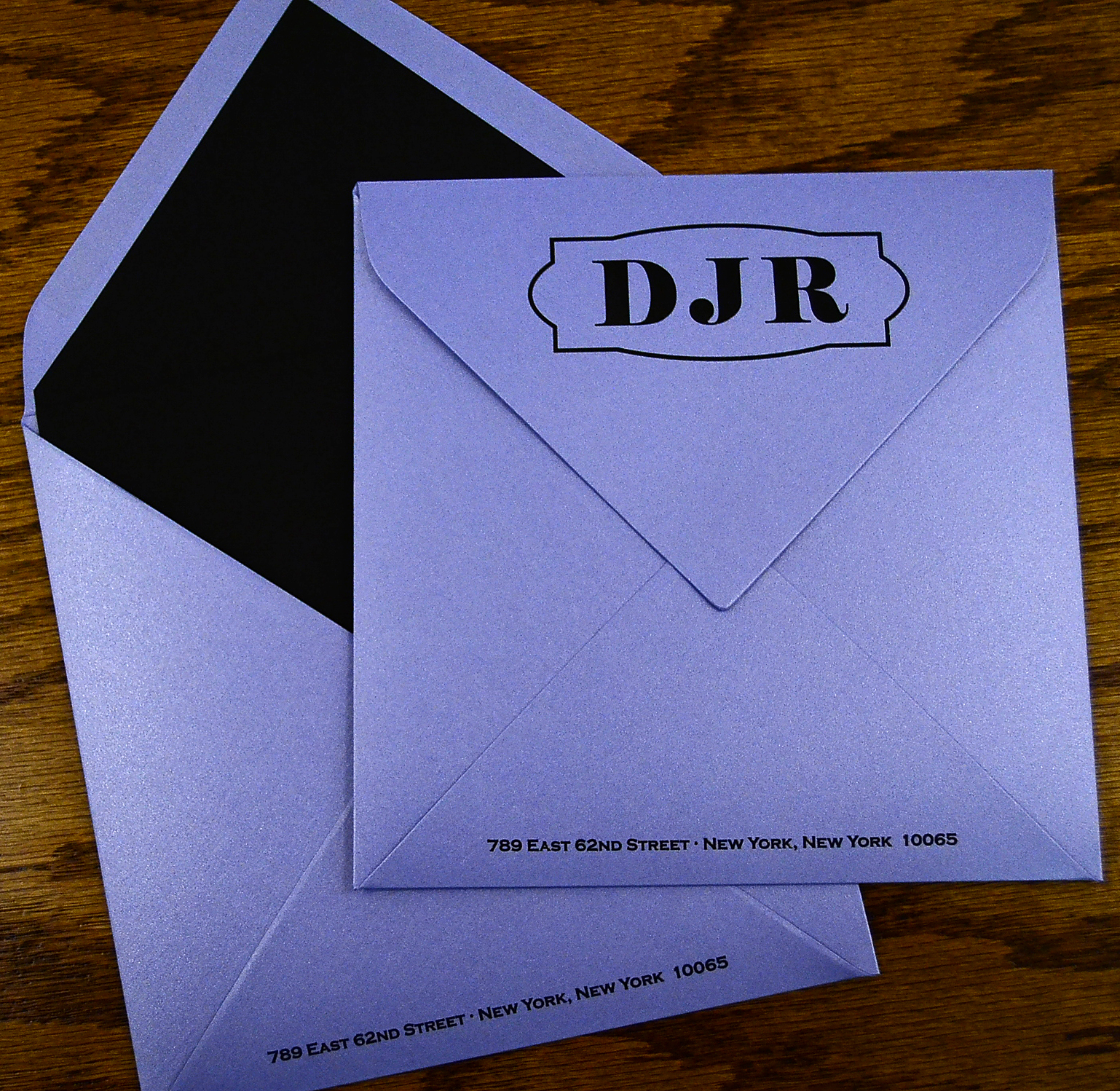 Custom Envelopes Invitation Basket