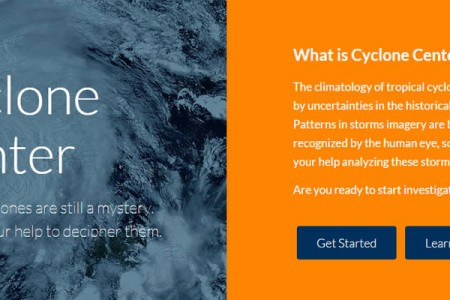 <em>Cyclone Center</em>: Crowdsourcing Hurricane Intensity Estimates