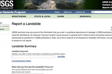 <em>Did You See It?</em>: Crowdsourcing Landslide Information