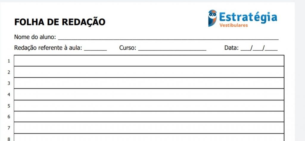 cabeçalho REDAÇÃO