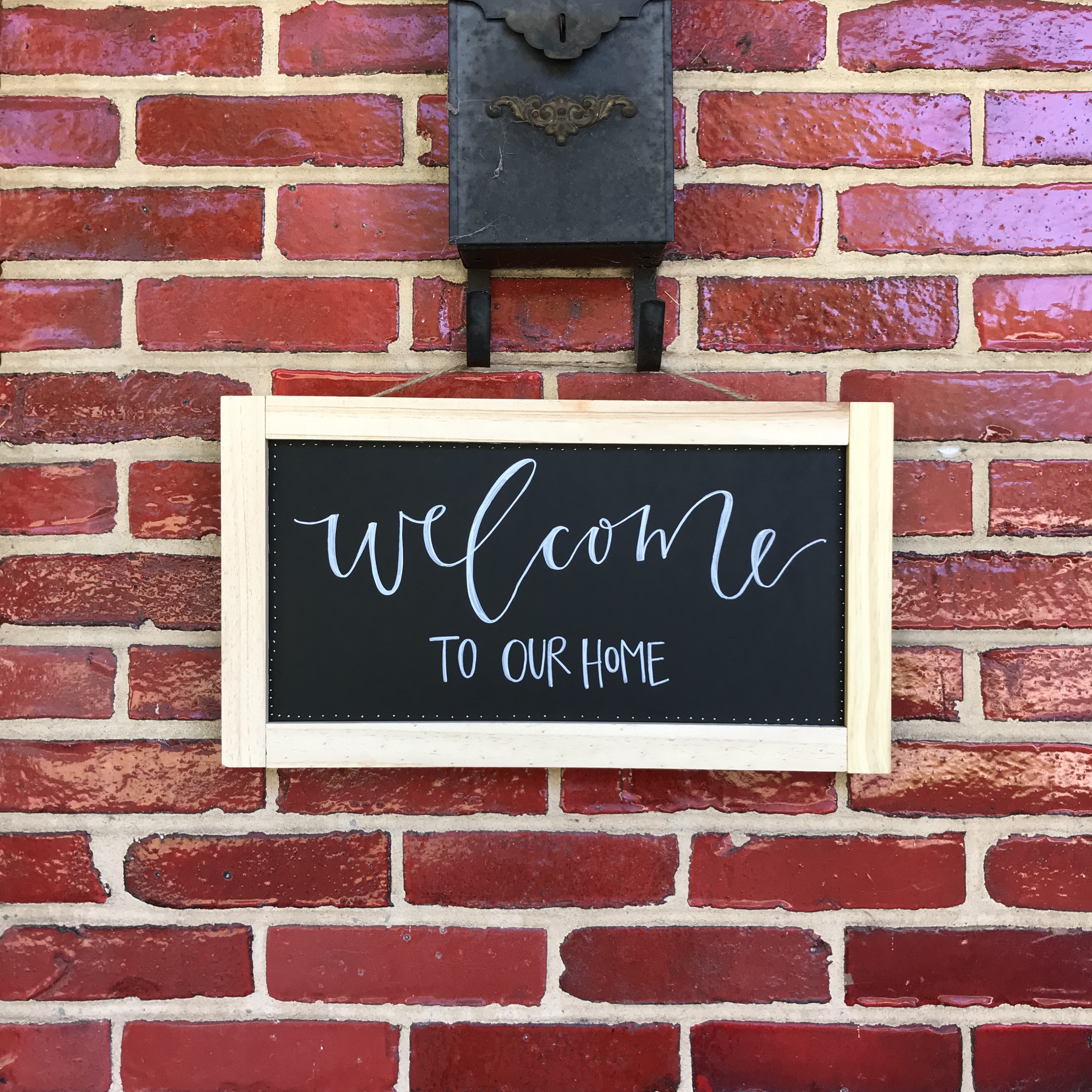 Handlettered Chalkboard Signs
