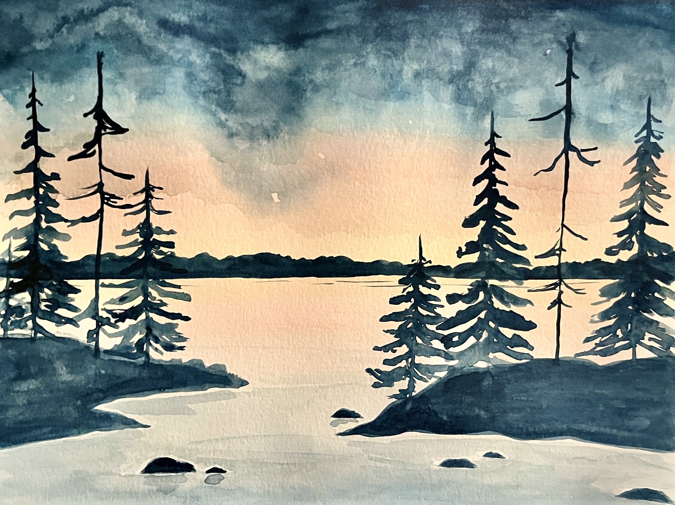 Watercolor Landscapes