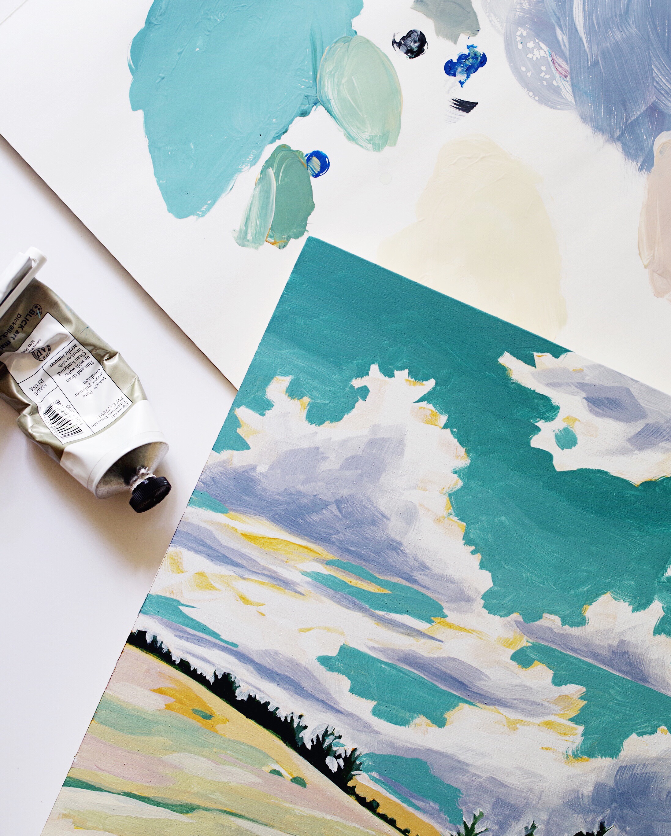 Acrylic Landscape Painting