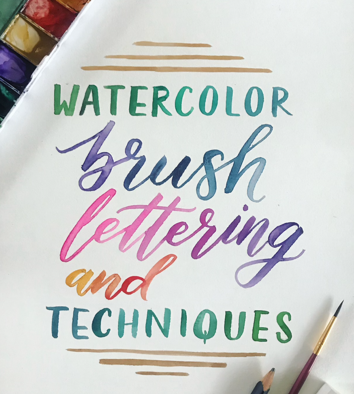 Intro to Brush Lettering