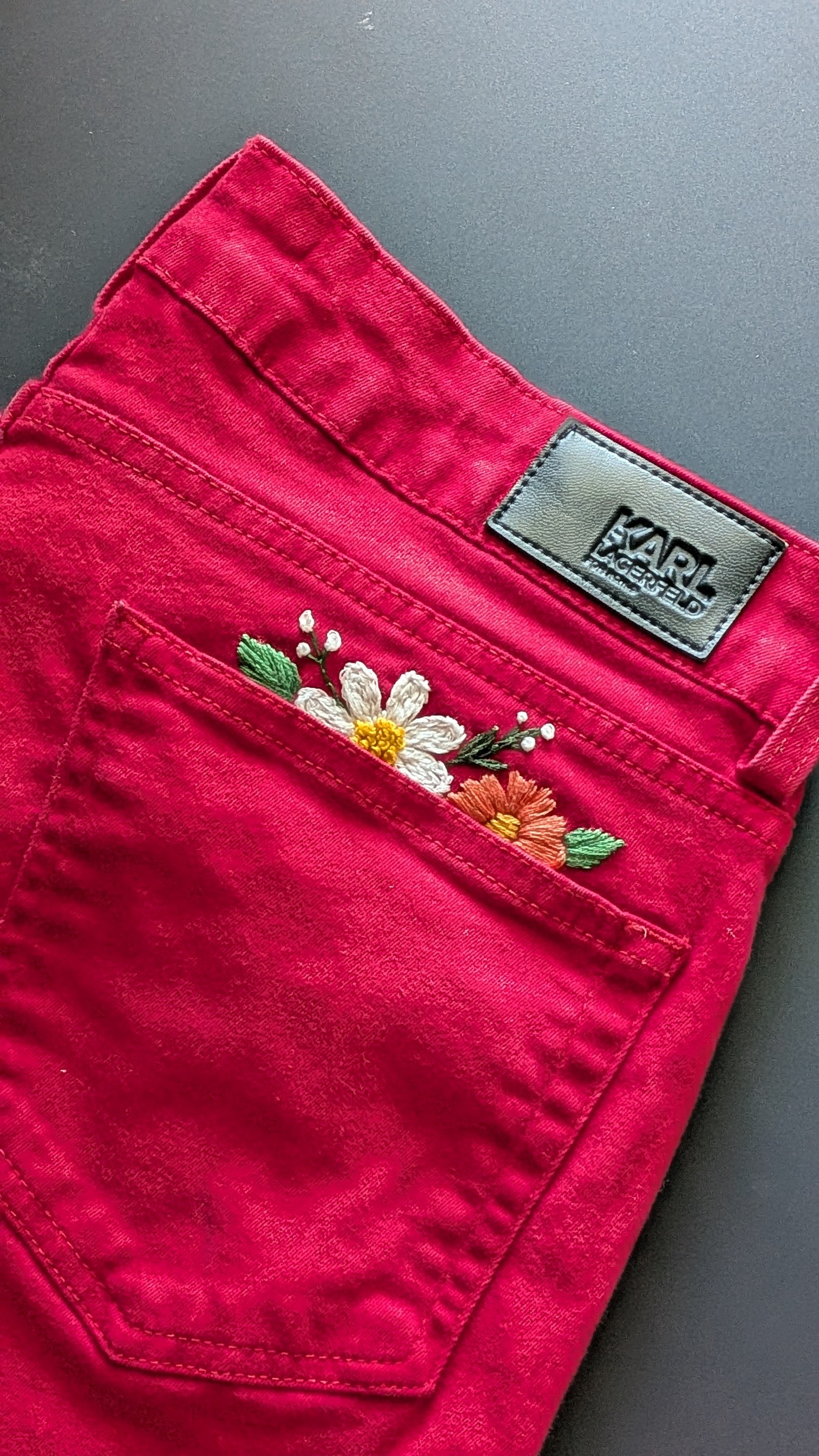 Upcycled Embroidery