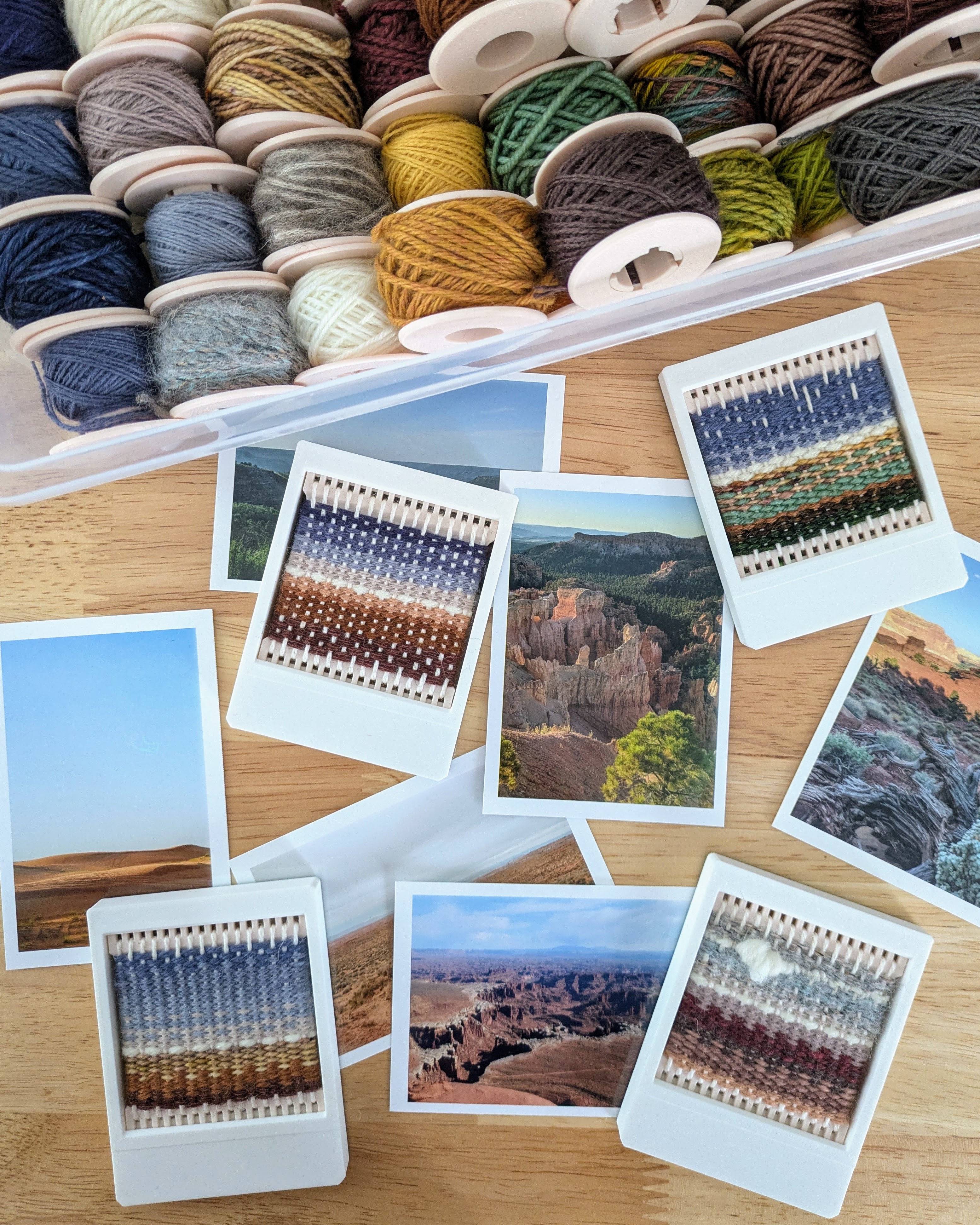 Weave a Mini Landscape