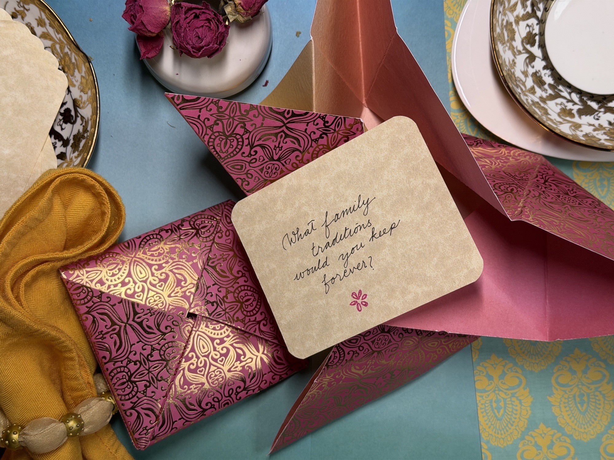 Handmade Table Place Cards