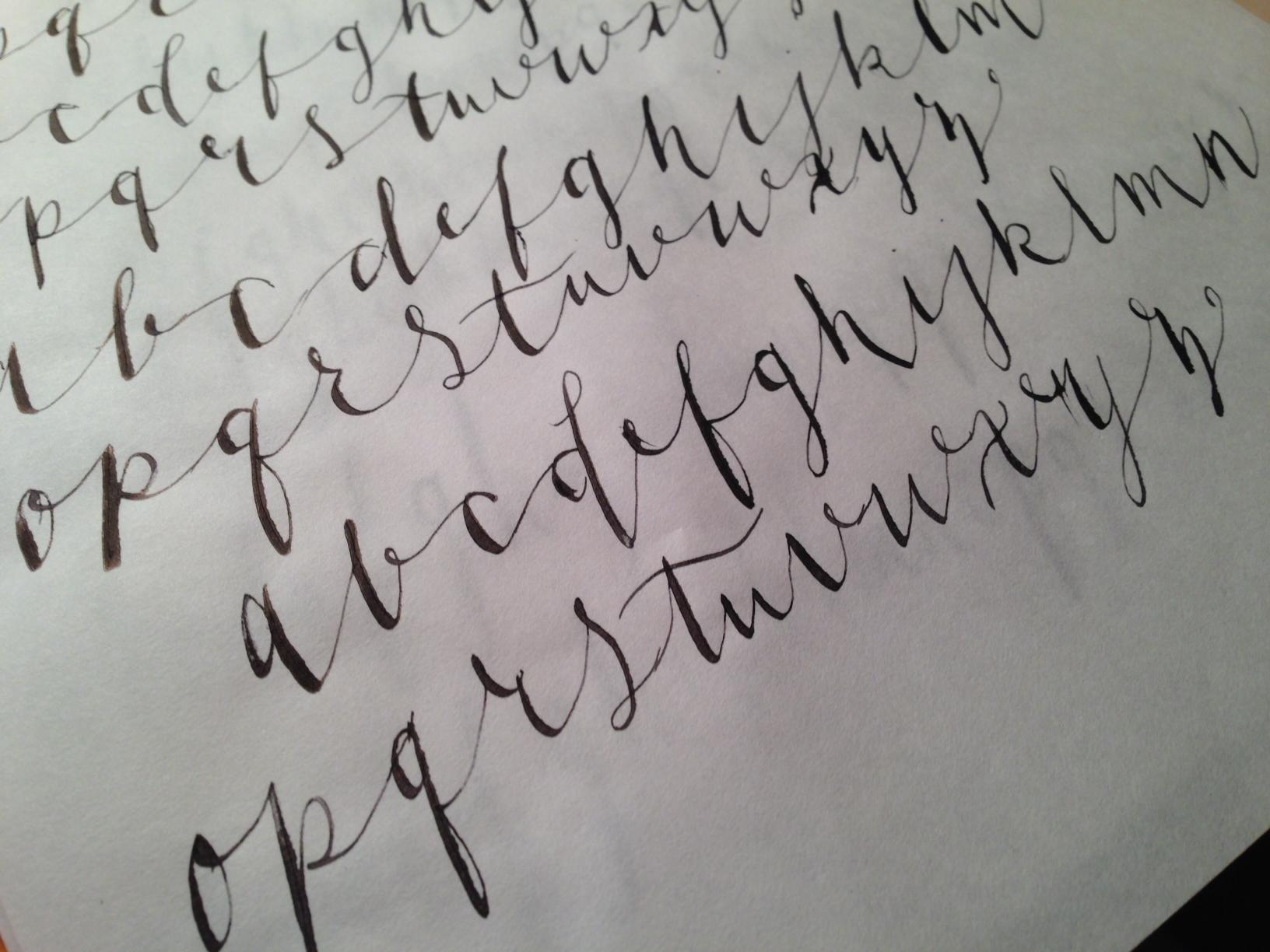Ericka lyme lower case alphebet and upper case letters a m skillshare
