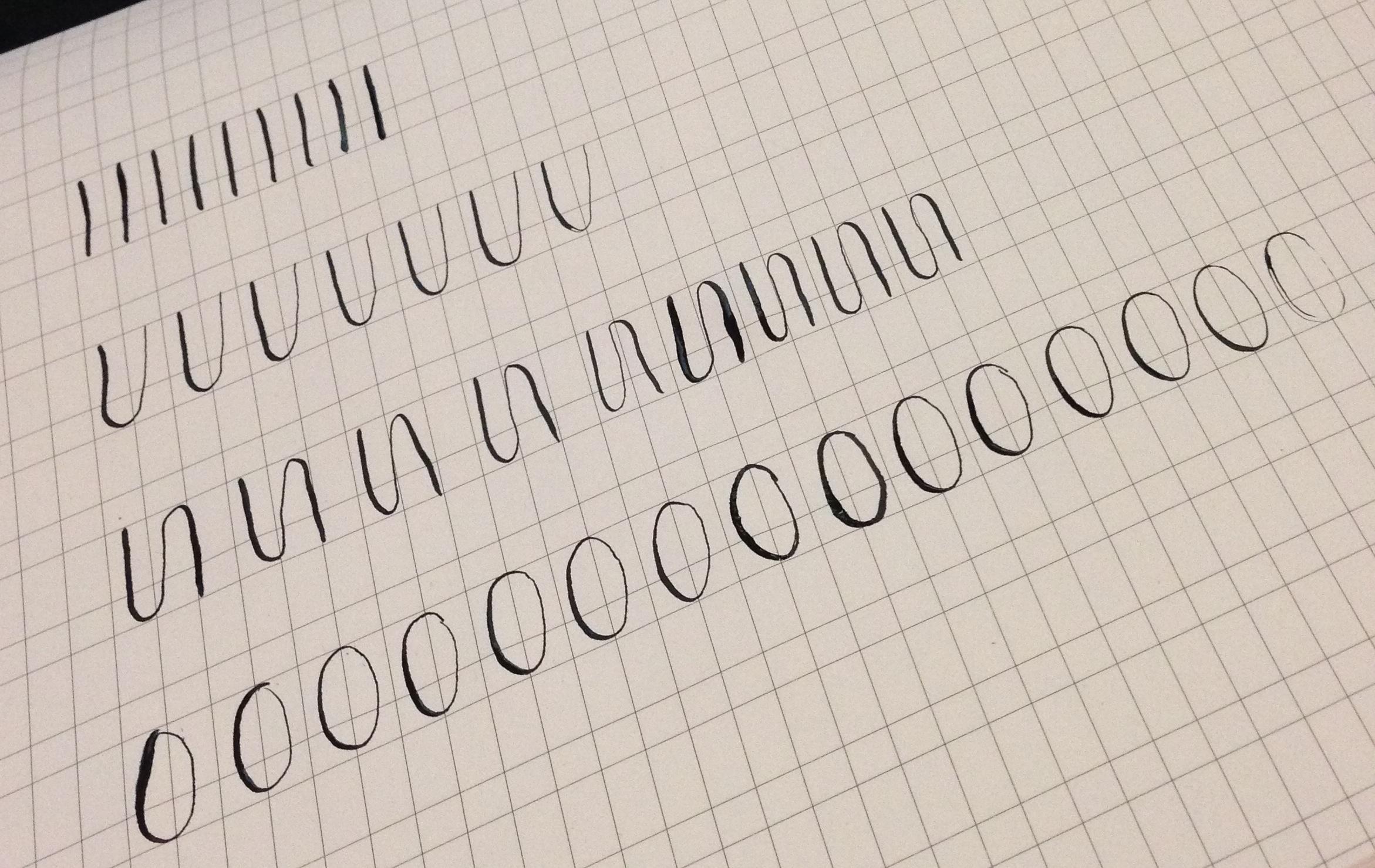 Learning Letter Structure Practice Skillshare Student Project