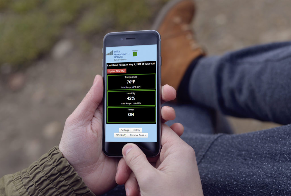 Remote Greenhouse Temperature Monitor Cellular Multisensors MarCELL