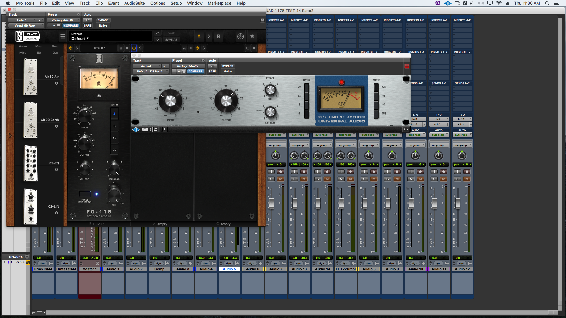 FET/1176 native plugin that matches UAD? Gearspace