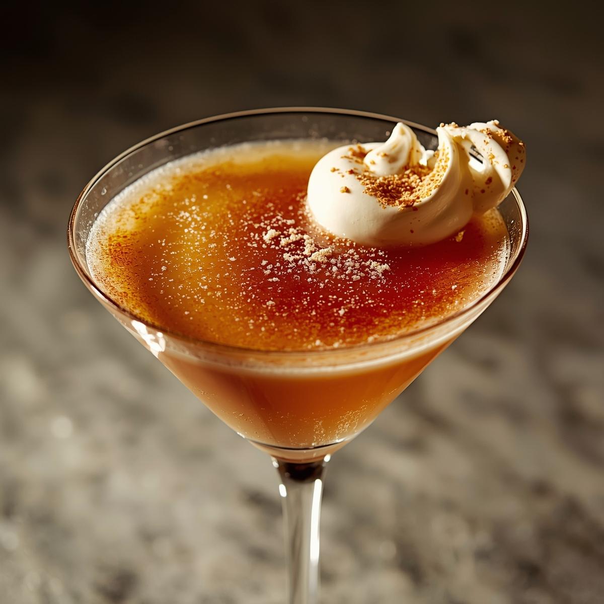 Crème Brûlée Martini