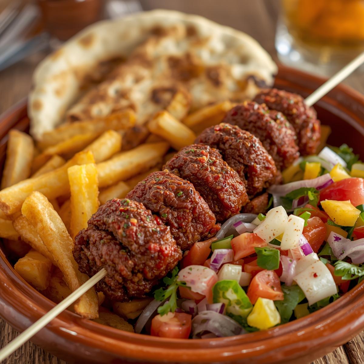 Beef Adana Mezze Platter