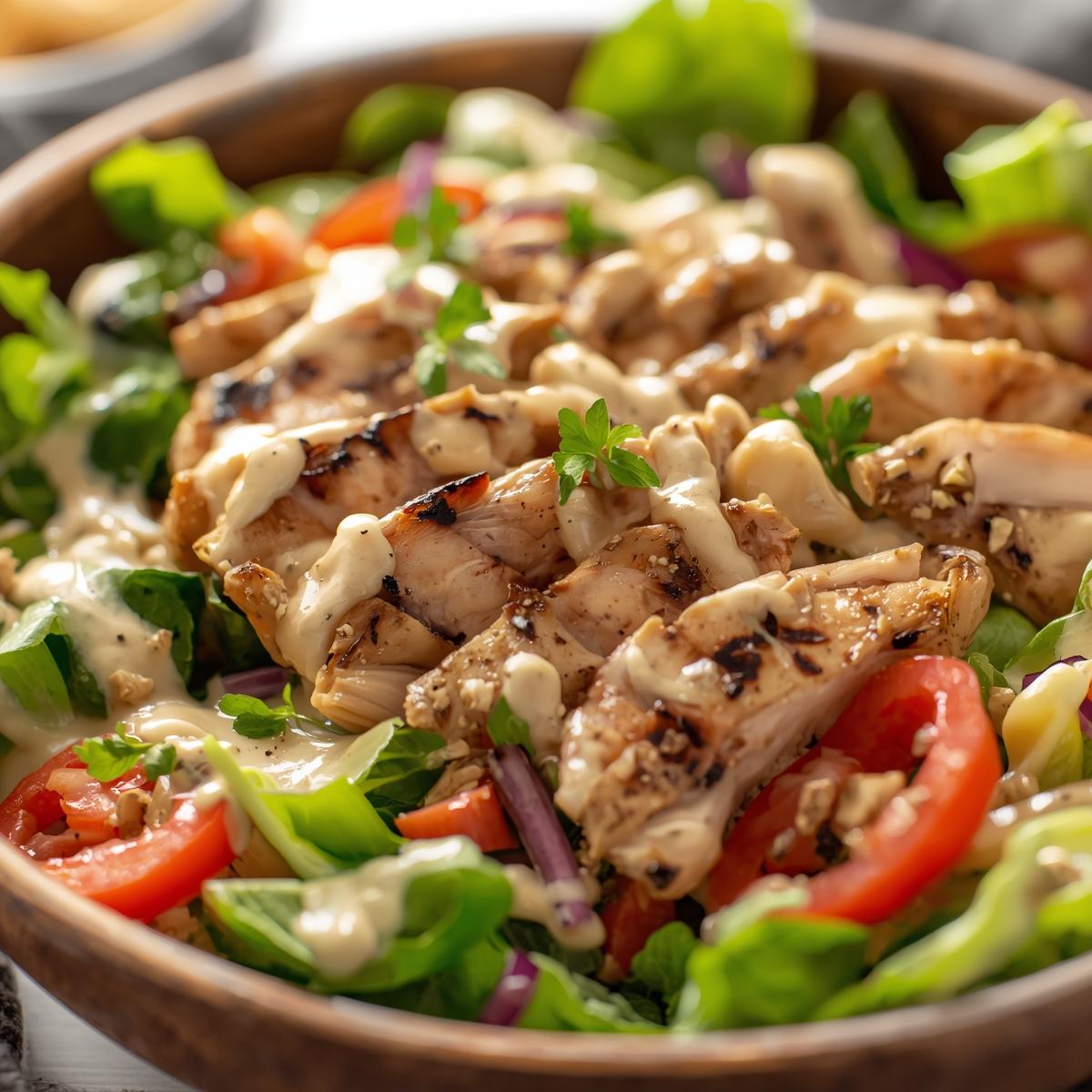 Chicken Salad with French Dressing