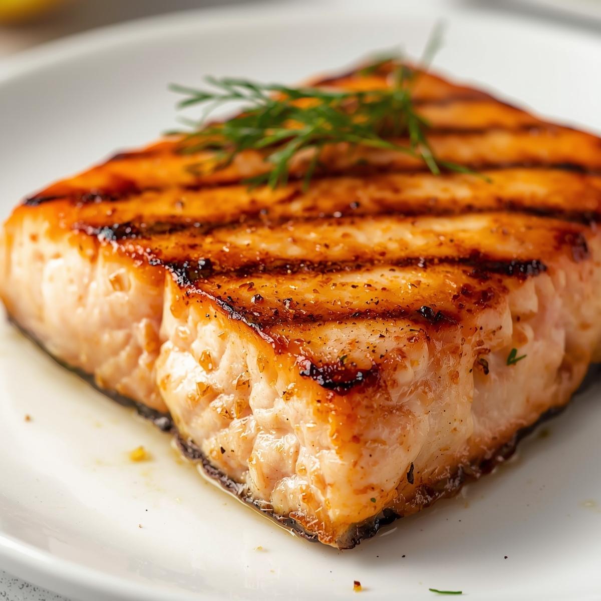 Grilled Salmon Steak - 200gm