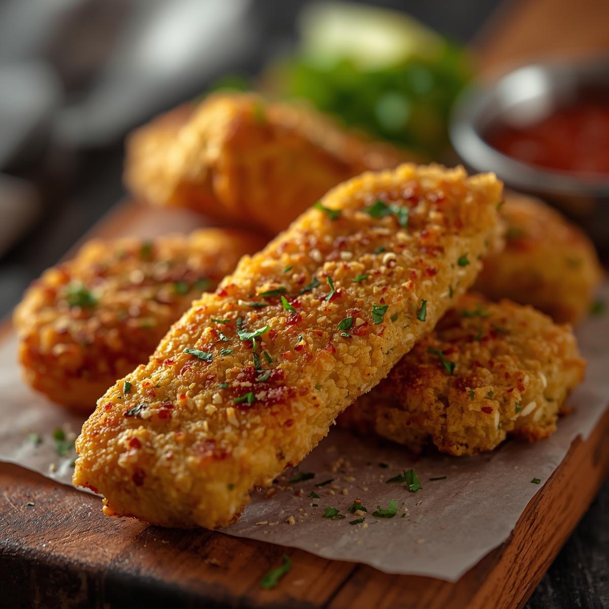 Cilantro & Mustard Fish Finger