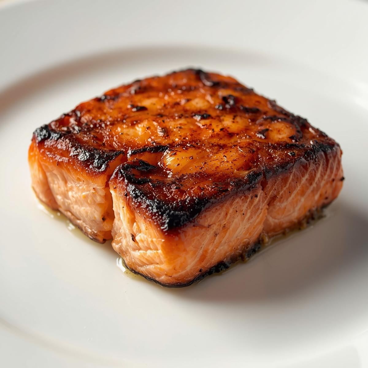 Grilled Salmon Steak - 100gm
