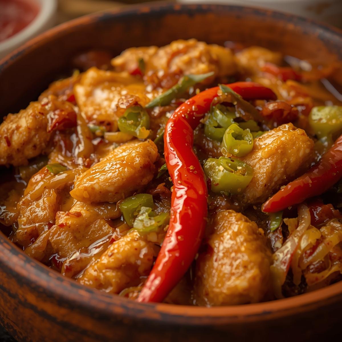 Chicken Chilli Onion