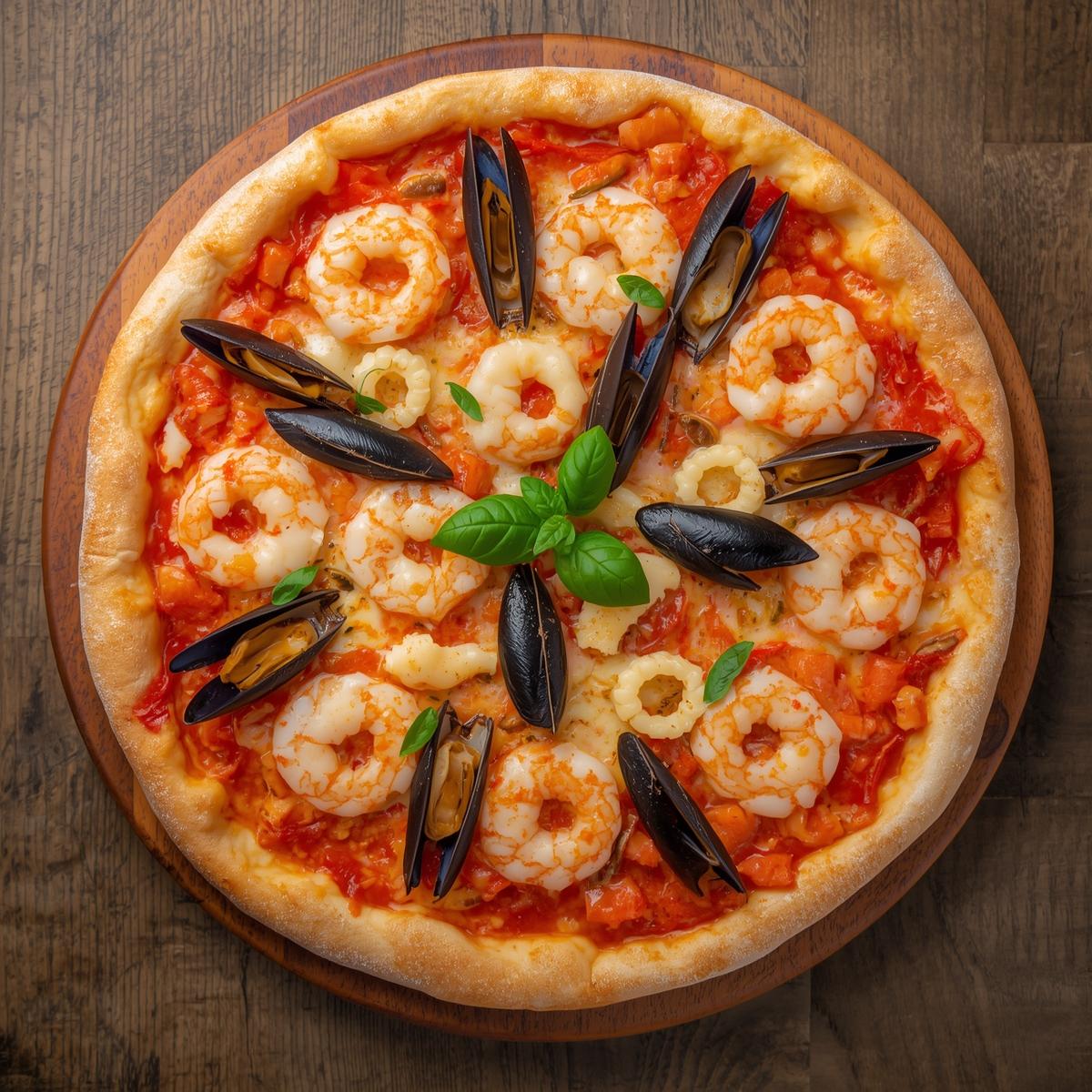Seafood Pizza (8 inch)