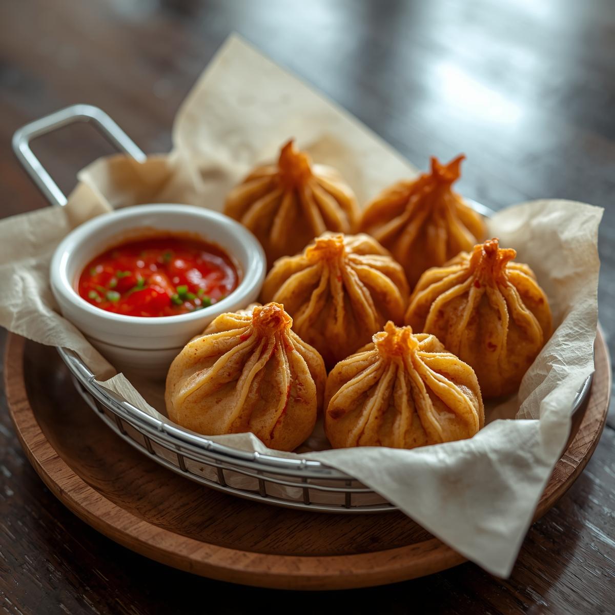 Chicken Momo (steam/fried)