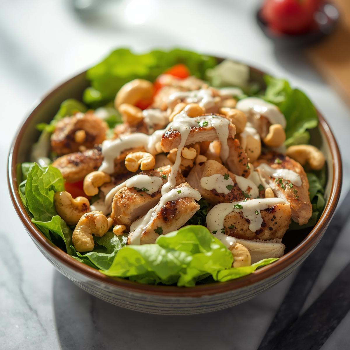 Chicken Cashew Nut Salad