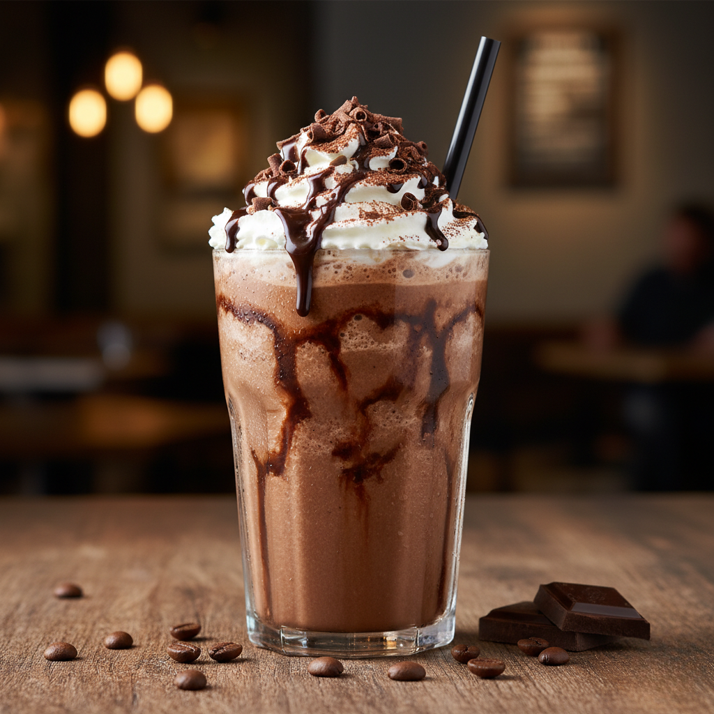 Dark Chocolate Mocha Frappe